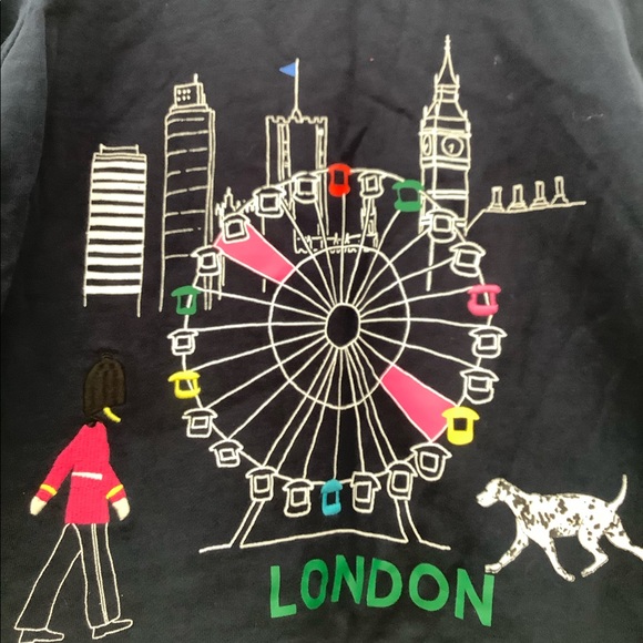 Cool cotton Sweatshirt with London print, XL - Picture 5 of 5